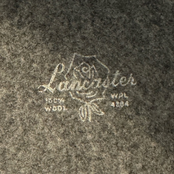 Vintage Lancaster Gray Wool Hat main image 4
